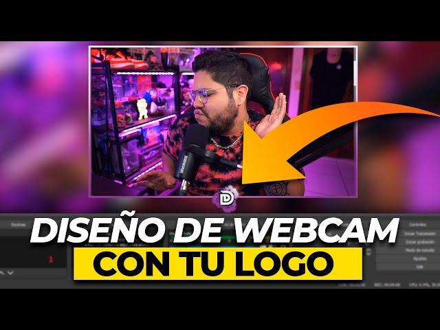 Marco para webcam CON TU LOGO para OBS (Diseño descarga gratis) - Duodedos