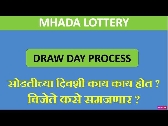 MHADA Lottery | Draw day process | Watch draw online | @InvestPur​