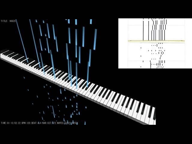 Copenhagen - Piano Roll QRS #9682