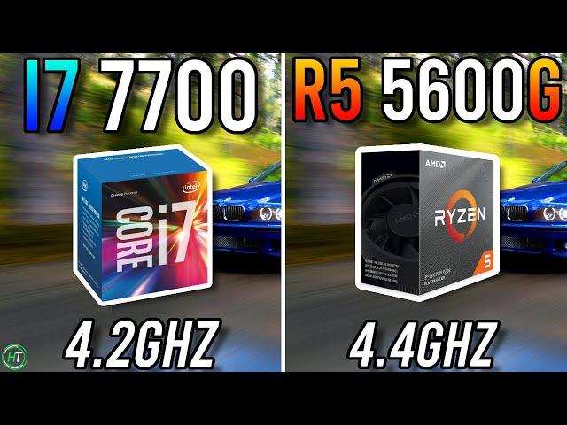 i7 7700 vs Ryzen 5 5600G - Tested in 2023