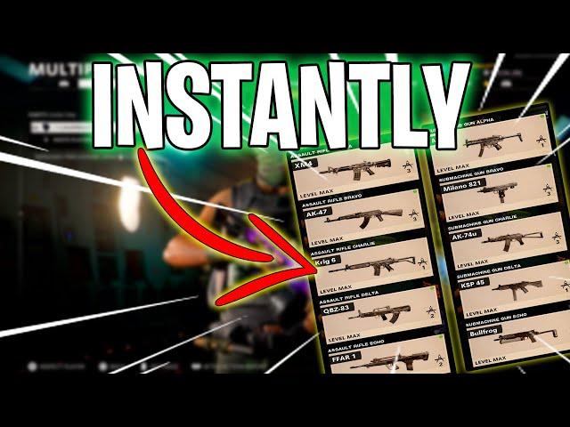 How to get Max Weapons FASTER in Black ops Cold war (EASY)
