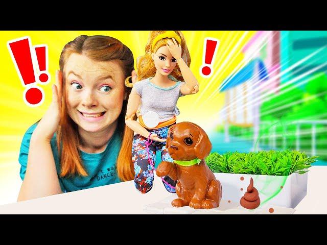 Barbie Video auf Deutsch. Marika wünscht sich einen Hund. Spielspaß mit Puppen und Irene