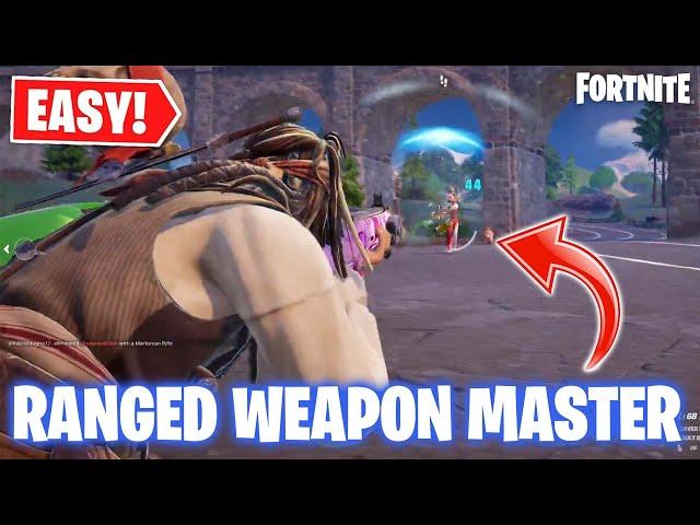 Deal damage with 3 different ranged weapons in a single match | Fortnite x Pirates of the Carribean