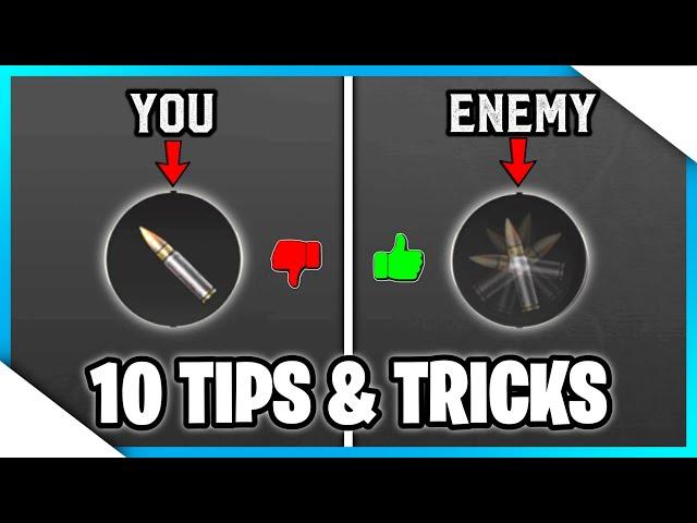 TOP 10 ADVANCED TIPS & TRICKS TO BECOME A PRO IN PUBG MOBILE & BGMI GUIDE AND TUTORIAL