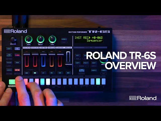 Roland TR-6S Rhythm Performer Overview