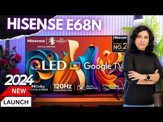 Hisense E68N QLED TV Unboxing & Review |  Is This The Best QLED TV 2024