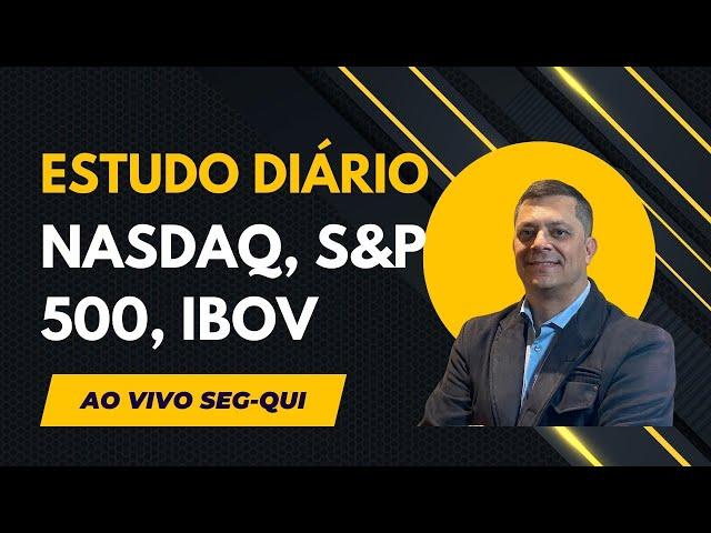 Estudo de Mercado ao Vivo: NASDAQ, S&P 500, IBOV - Pontos para operar no dia 10/09/2024