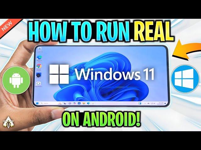 HOW TO RUN WINDOWS 11 ON ANDROID IN 2025 (REAL)