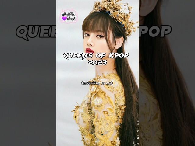 Queen of Kpop 2023 (in my opinion) so don't hate| #kpopshorts #fypシ#kpop #blackpink #twice