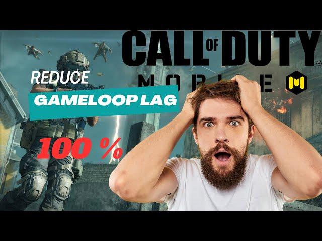 How To Reduce Lag In COD Mobile Gameloop Emulator 2024 #gameloop  #codm #lagfix