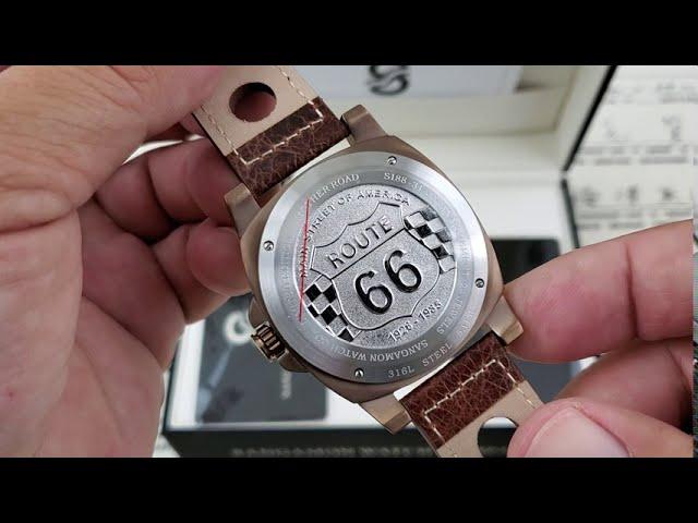 Sangamon Watches-Mother Road Route 66 tribute