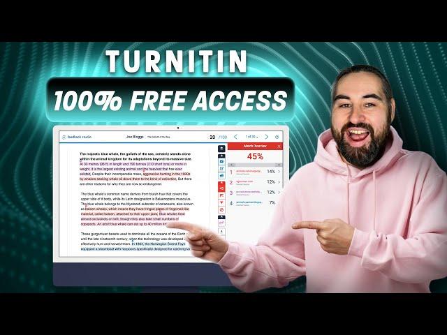 How to Use Turnitin AI Detection Checker For FREE