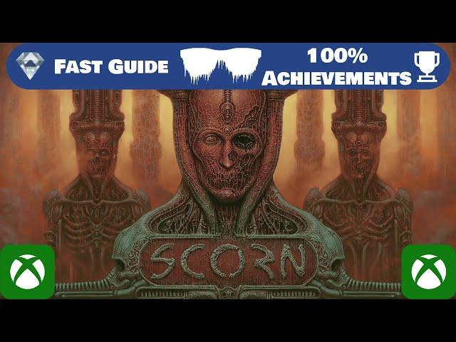 Scorn - New GamePass Game | Fast Achievements Guide | 1000GS