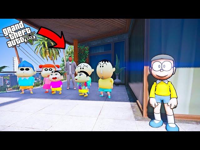 GTA 5 : Franklin Playing Chupan Chupai With Shinchan & Friends in GTA 5 ! Amaan Ansari