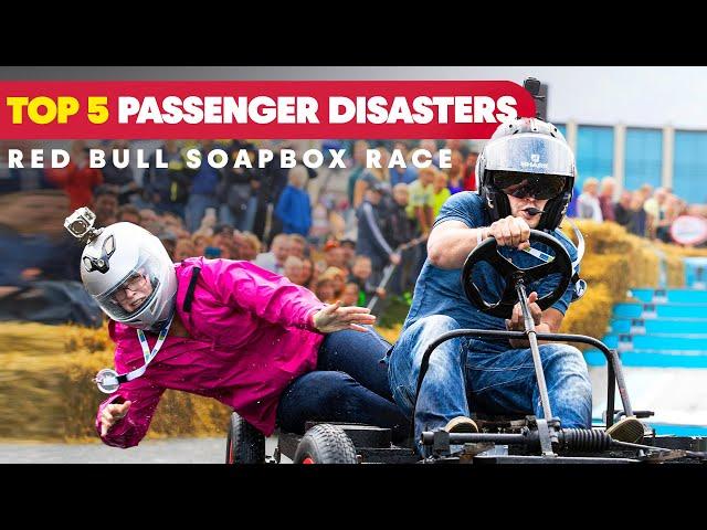 5 Of The Best Soapbox Passenger Ejections | Red Bull Soapbox