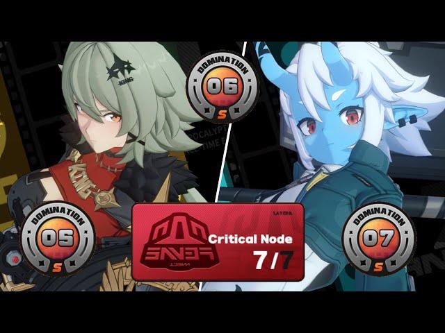 [October] 1st Shiyu Defense Critical Node S Rank 1 to 7 Anti Meta Team! - Zenless Zone Zero