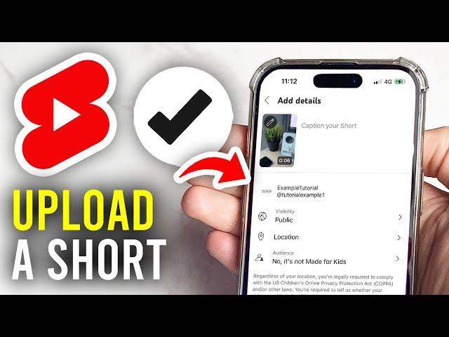 How To Upload Short Video On YouTube - Full Guide