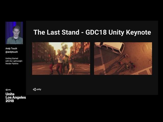 Getting started with the Lightweight Render Pipeline - Unite LA
