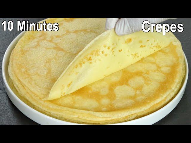 How to Make Crepes at Home | Easy Crepe Recipe