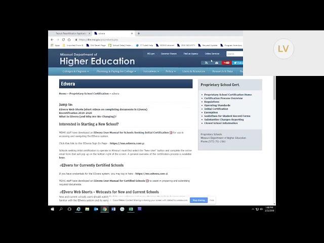 EdVera Webshort - Recruit Recertification Application Part 1