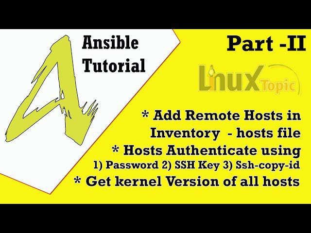 Ansible Add Remote Hosts in Inventory | 3 Method to Authentication with Remote Hosts