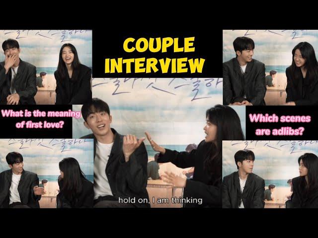 [Eng]Nam Joohyuk & Kim Taeri couple interview|which scenes are adlibs? #namjoohyuk #kimtaeri #2521