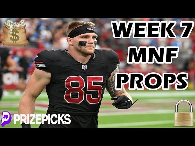 PRIZEPICKS NFL PICKS | WEEK 7 | MONDAY NIGHT FOOTBALL | NFL PLAYER PROPS PICKS | NFL PROPS & BETS