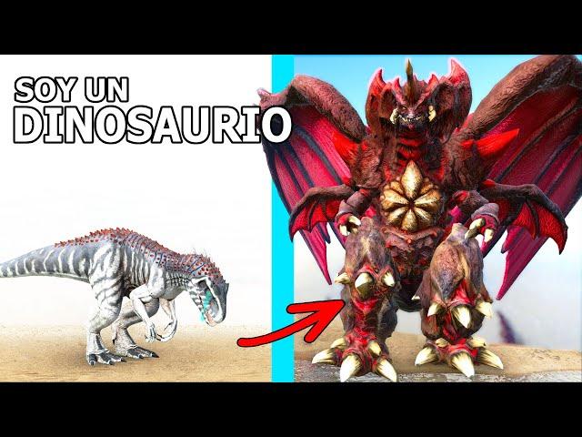 LA HISTORIA DEL PEQUEÑO DINOSAURIO INDOMINUS REX DESTROYAH! Evoluciono kaiju ARK Soy un Dinosaurio