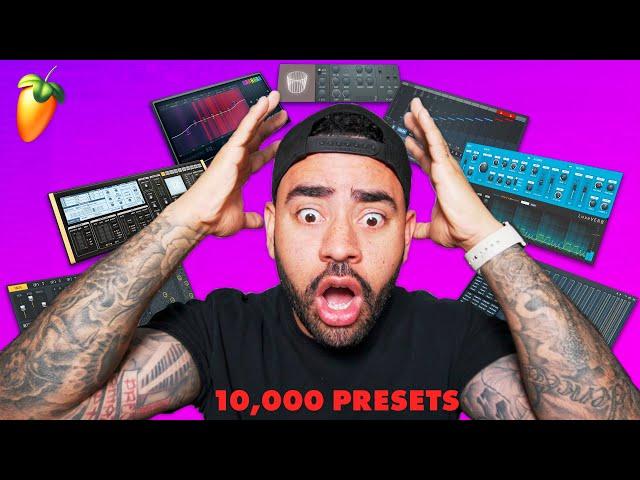 10,000 FREE PRESETS For FL Studio  (Insane!)