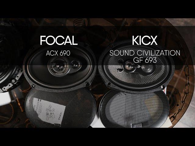 KICX Sound Civilization GF 693 vs Focal ACX 690