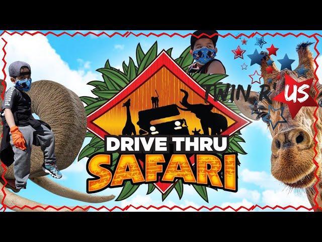 The Twin R' Us Goes To Six Flags Great Adventure Safari Drive Thru | Tour | 2021 | New Jersey