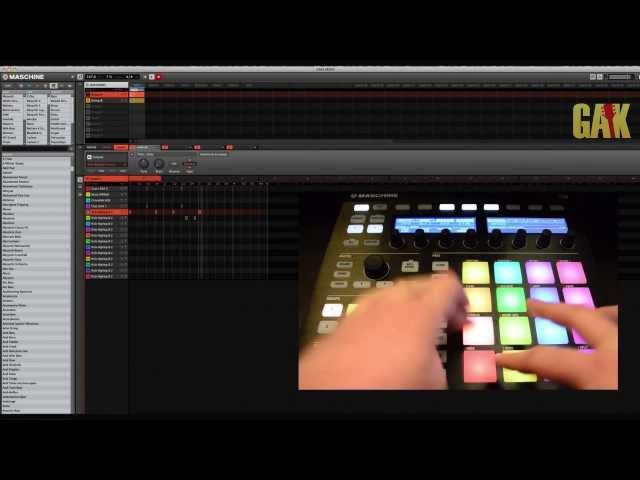 Native Instruments - Maschine MK2 Demo at GAK