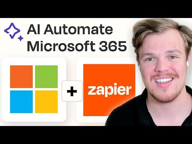 Zapier and Microsoft 365 With OpenAI Beginner's Guide To AI Automation | Tutorial For 2024