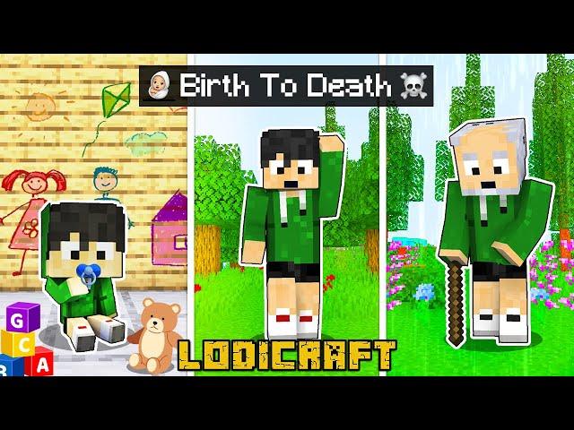 Esoni's BIRTH to DEATH in MINECRAFT (Tagalog)