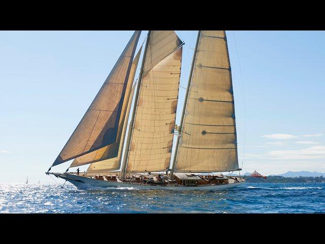 Classic schooner BORKUMRIFF IV