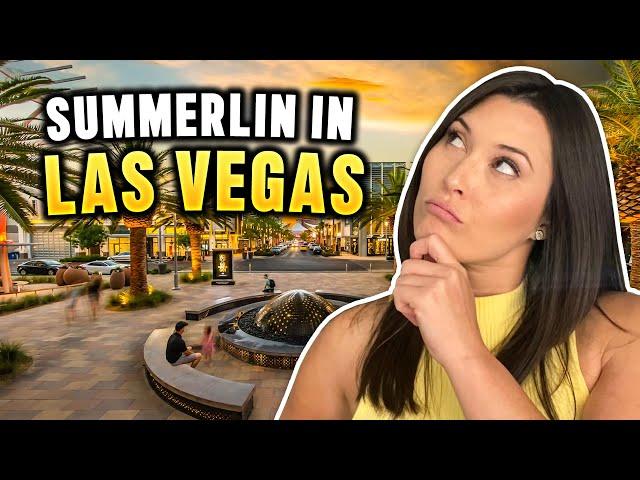 What is Summerlin Las Vegas | Summerlin Las Vegas Tour