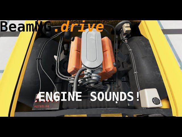 TOP 10 BEST ENGINE SOUNDS IN BEAM - BeamNG.drive