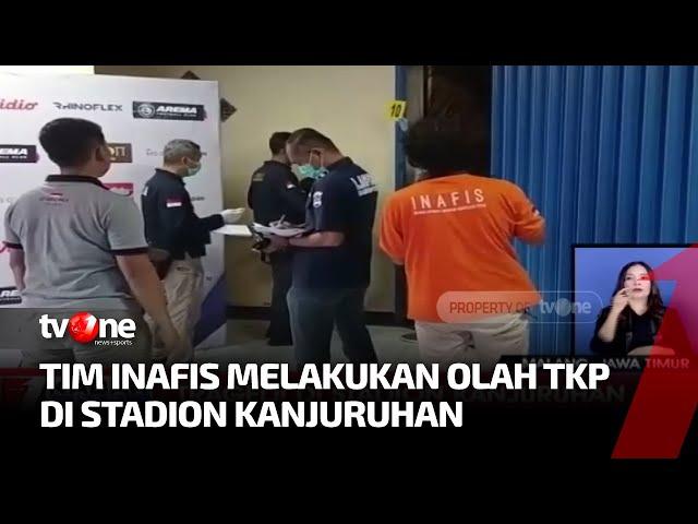 Tim Inafis Lakukan Olah TKP di Stadion Kanjuruhan | Kabar Pagi tvOne