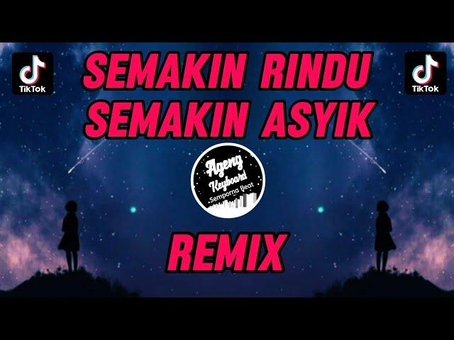 Semakin rindu semakin asyik amelina remix | Ageng Keyboard#viraltiktok