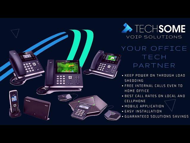 Techsome VOIP Telephones