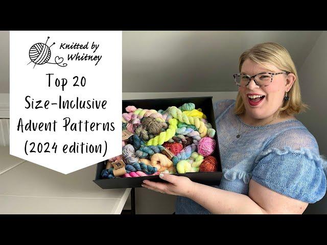 Top 20 Size-Inclusive Advent Knitting Patterns (2024 edition)