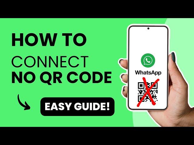 How To Connect WhatsApp To PC / Desktop Without QR Code (EASY WAY!)