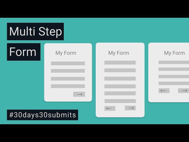 How to Create Multi Step Form Using HTML, CSS & JavaScript