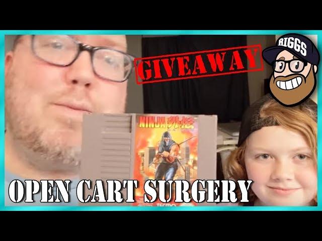 Open Cart Surgery - Ninja Gaiden for NES