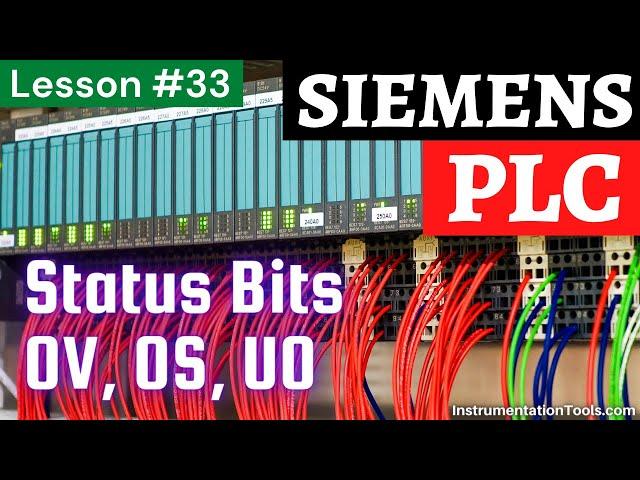 Status Bits in PLC Ladder Logic | Learn Siemens PLC Programming Online