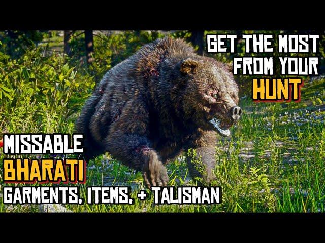 RDR2 - Hunting 101 : Legendary Grizzly Edition | Complete Guide: All Craftable Trapper & Fence Items