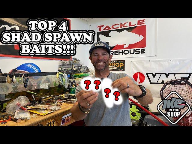 Unlocking the Shad Spawn: Proven Lures and Techniques for Bass Fishing | Top 4 Shad Spawn Baits