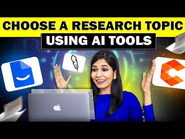 How to choose a research topic with AI tools! | 3 AI tools for research ideas