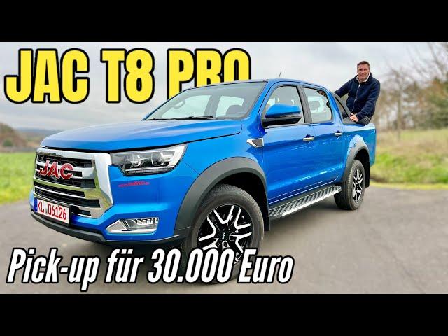 JAC T8 PRO: Pick-up aus China mit Mitsubishi-Motor. Die Alternative zu Isuzu D-Max und Co.? | Test