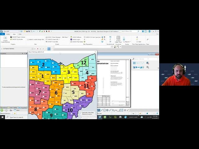 OhioDOT CADD Users Group Meeting - April 13th 2022